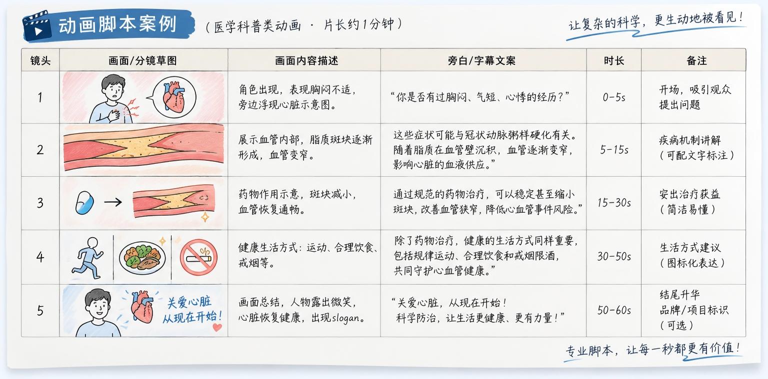 动画视频脚本 动画视频脚本
